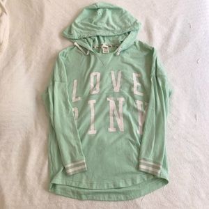 Victoria’s Secret PINK Green Hoodie